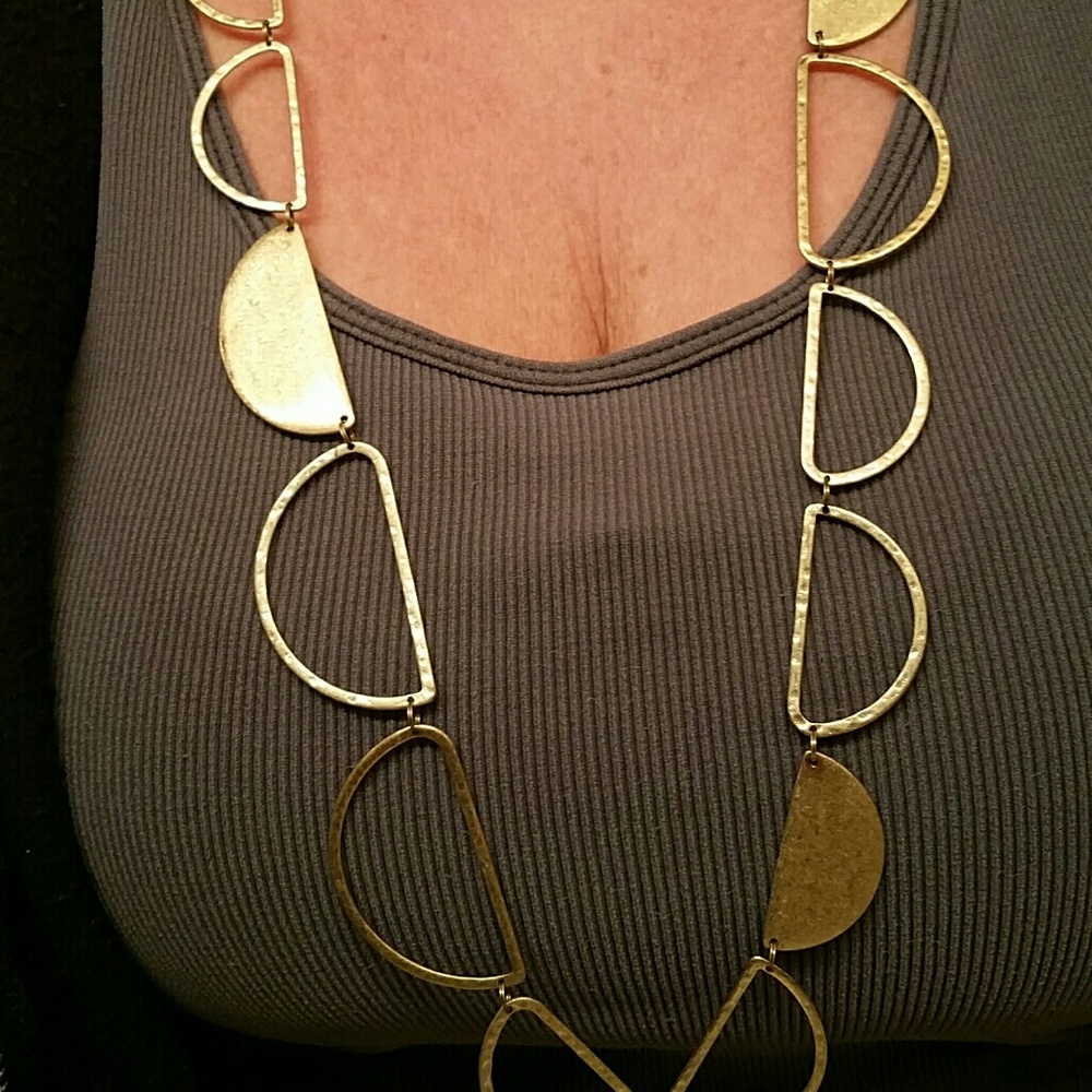 Half moon necklace